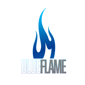 logo blue flame